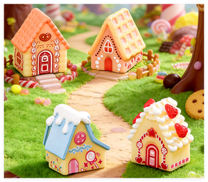 Miniaturas 3D de Dulces, Galletas, Waffles, Pasteles y Comida en Miniatura para Casa de Muñecas, Jardín de Resina y Accesorios - Product Image 6