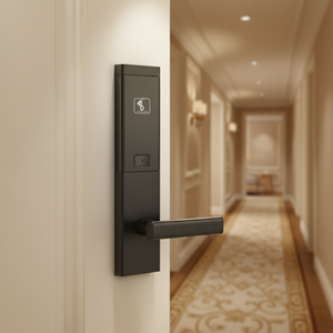 Serrure Intelligente Moderne Personnalisable en Alliage d'Aluminium Antivol pour Hôtels, Villas et Appartements - Modèle Commercial <span class=keywords><strong>Motek</strong></span> - Product Image 1