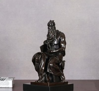 Sculpture de la Statue de la Liberté en bronze, reproduction célèbre