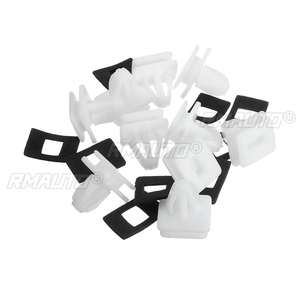 10 pièces Clips de fixation en nylon pour garniture de portière de voiture et protection de seuil pour Honda/Civic/CRV 91504-SP1-003 91504SP1003 - Product Image 2