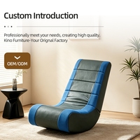 Canapé de jeu fonctionnel bleu Kino OEM ODM pour designer d'intérieur, projet sur mesure en gros, canapé de jeu directement de l'usine