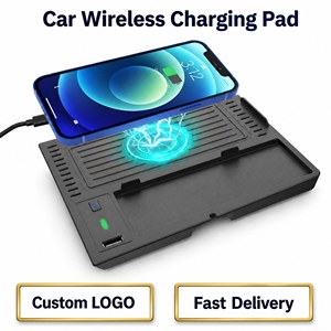 Chargeur sans fil pour véhicule, panneau de charge intégré au tableau de bord, design épuré, charge rapide <span class=keywords><strong>Qi</strong></span>, large compatibilité - Product Image 1