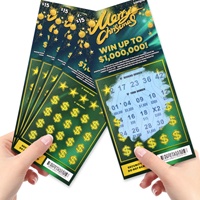 Tarjeta de Visita Personalizada con Diseño Gratuito, Impresión Serigráfica, Cartulina Dúplex, Efecto Estampado, Clásica, Mega Millions, Tamaño y Forma Personalizados