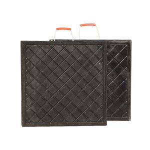 Almohadilla <span class=keywords><strong>de</strong></span> pierna <span class=keywords><strong>de</strong></span> grúa estabilizadora negra <span class=keywords><strong>de</strong></span> 800*800*60mm con soporte <span class=keywords><strong>de</strong></span> carga grande Hoja <span class=keywords><strong>de</strong></span> plástico Uhmwpe con servicio <span class=keywords><strong>de</strong></span> procesamiento <span class=keywords><strong>de</strong></span> corte - Product Image 6