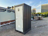 Toilettes portables VIP au design élégant et personnalisé, toilettes mobiles en panneaux sandwich, fabrication directe d'usine