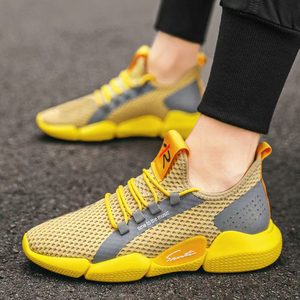<span class=keywords><strong>Zapatillas</strong></span> Deportivas Casuales de Moda para <span class=keywords><strong>Hombre</strong></span>, con Cordones, Antideslizantes, para Tenis, <span class=keywords><strong>Trail</strong></span> <span class=keywords><strong>Running</strong></span>, Transpirables, Ligeras, para Caminar - Product Image 2