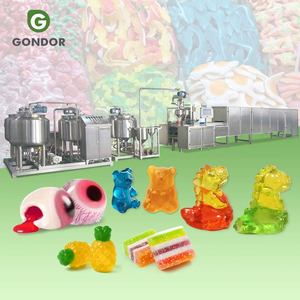 เครื่องผลิตลูกอมกัมมี่ขนาดกลางและขนาดใหญ่ สายการผลิตลูกอมกัมมี่ เครื่องทำบอนบอนและเยลลี่ - Product Image 1