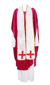 Disfraz de Sacerdote Estilo 2020 para Halloween, Túnica de Padre Santo, Ropa de Cosplay - Product Image 2
