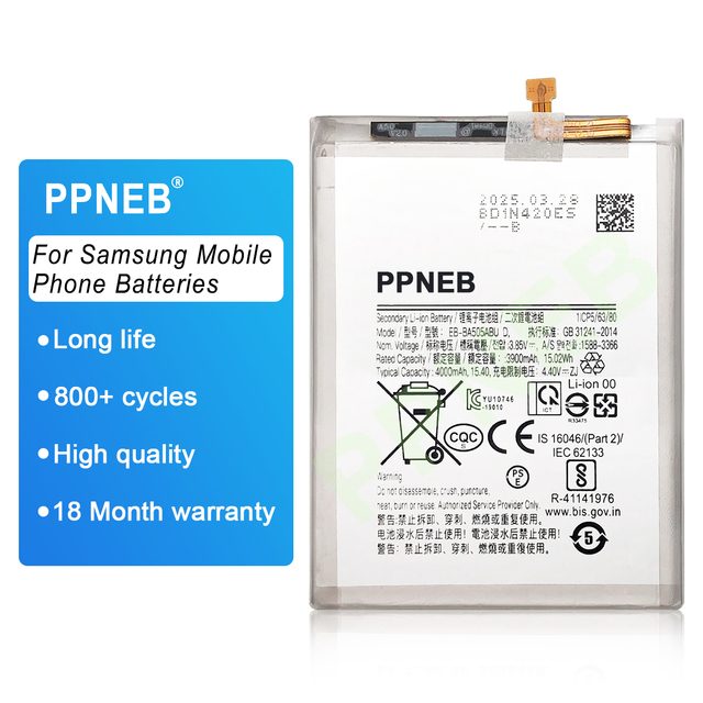 Good Price Original Quality Battery for Samsung Galaxy A20 4000mAh EB-BA505ABU Replacement Batteries