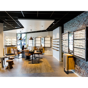 Bán lẻ kính tủ quang Cửa hàng đồ nội thất Kính mát hiển thị đứng treo tường kính hiển thị Showcase - Product Image 4