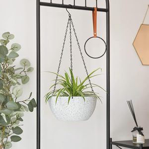 Plastic Hangende Manden Grote Indoor Outdoor <span class=keywords><strong>Planter</strong></span> Potten Met Drainagegat Hangende Bloemenplanter - Product Image 4