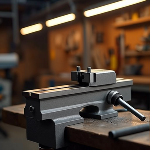 Ttake Modular Vise With Fixed Jaws 200 Mm Capacity <b>Bench</b> Mount - Product Image 3
