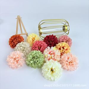 Flores Artificiales Qiye, Crisantemos de Seda, Decoración para Bodas, Accesorios de Fotografía, Decoración para el Hogar, Estilo Antiguo - Product Image 1