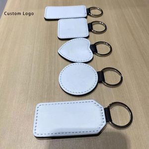 Eco-Friendly Stainless Steel Keyring Decorations with Woven PU Leather Custom Patterns for Special Occasions - Product Image 2