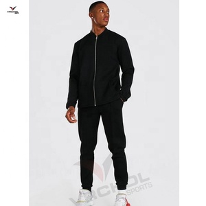 Survêtement bombardier en polaire d'hiver lourd impression numérique anti-rétrécissement grande taille (XS 6XL) col à capuche motif solide teint en fil - Product Image 4