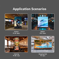 Écran d'affichage numérique LED portable HONGQI, lecteur publicitaire intelligent pour événements et signalétique de centre commercial