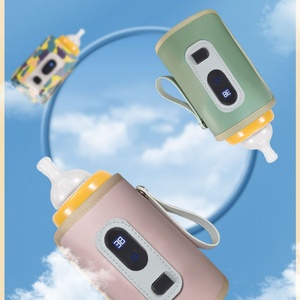 2024 Portable Newborn Gift Promotional Rapid <b>Heating</b> Baby Bottle Warmer for Home or Travel - Product Image 5