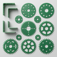 Composants personnalisés en FR4 vert usiné, haute résistance, isolants, en fibre de verre époxy, matériau pour PCB, ignifugité V-0, haute température