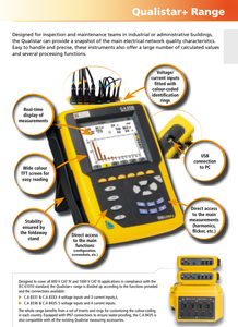 Analizador Electrónico de Energía y Calidad de Energía Chauvin Arnoux CA8333 con 1 Año de Garantía - Product Image 3