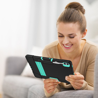 Étui en silicone pour tablette Samsung Galaxy Tab S12 Plus 12,4 pouces 2026 avec support robuste intégré