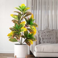 Künstliche Topf Farbwechsel Baum Kunststoff dekorative Pflanzen für Home Office Abschluss Hochzeit