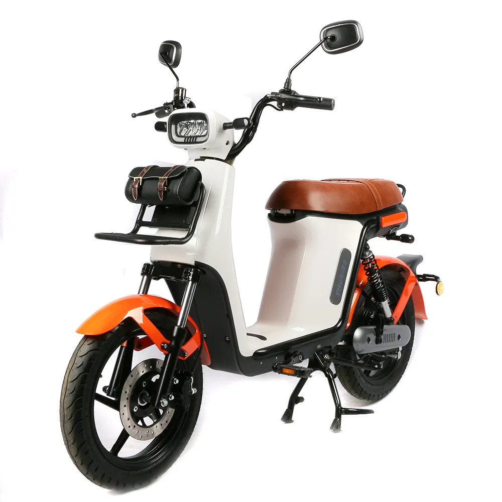 2023 hızlı fabrika sevkiyat EEC sertifikalı 350W elektrikli moped scooter e scooter yetişkin şehir bisikleti