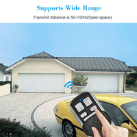 Control Remoto de Garaje de Buena Calidad Leaning Code HT6P20D 433mhz