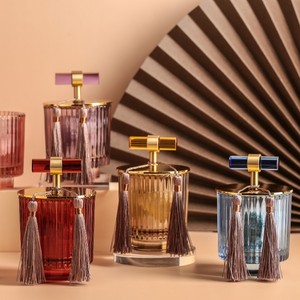 Hesshes <b>Reed</b> <b>Diffuser</b> Glass Aromatherapy Crystal Set Home Bedroom Decor Gift Six Months To One Year Duration - Product Image 2