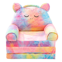 Autres articles pour bébés : Housse de canapé-lit pliable en peluche pour enfants, sans rembourrage, motif ours, ensemble de meubles modulaires pour chambre, mini chaise-coussin pour enfant, housse de canapé pour bébé