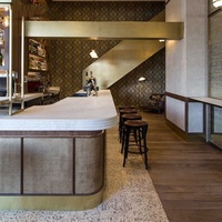 Commerciale elegante e moderno caffè bar banconi tavolo da portare via caffè caffè Sandwich bancone per la vendita