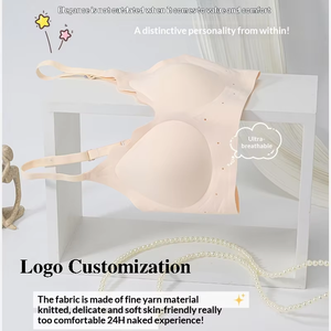 Reggiseno personalizzabile senza cuciture, sottile, a tinta unita, da <span class=keywords><strong>donna</strong></span>, per <span class=keywords><strong>seno</strong></span> piccolo, effetto push-up, con colla in gel, senza ferretto, anti-cedimento - Product Image 5