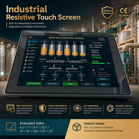 Monitores de Pantalla Táctil con Interfaz CAN Bus, Panel HMI LCD TFT Industrial Mochuan para PC