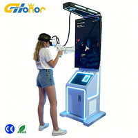 Máquina Simuladora de Disparos en Realidad Virtual (VR) de Gran Venta para Parques de Juegos Interiores, Funciona con Monedas, para Niños y Adultos