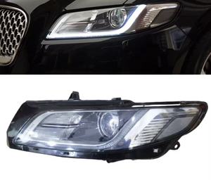 Conjunto de Faros Delanteros para <span class=keywords><strong>Lincoln</strong></span> <span class=keywords><strong>Continental</strong></span> 2015-2019, Izquierdo y Derecho, Originales, con Luces LED DRL - Product Image 1