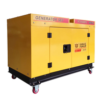 10KVA 10kw 12,5 kva chine prix bon marché usine bon marché veille petit générateur Diesel silencieux