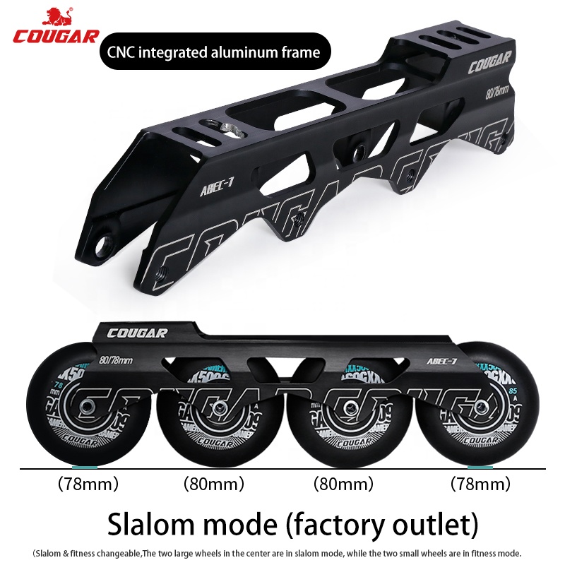 MZS509C COUGAR Inline Roller Skates - Durable & Versatile