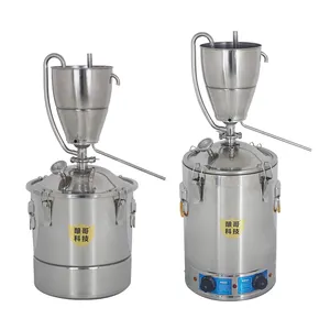Distiller small household liquor steaming equipment home-brewed rice wine foreign wine pure dew essential oil extraction