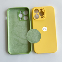 Coque de Téléphone en Silicone Liquide Personnalisable avec Emballage pour iPhone 14 13 12 Pro Max Xr Xs
