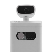 Nouvelle caméra de suivi IA à rotation 360°, distributeur automatique de nourriture pour animaux de compagnie, distributeur automatique de nourriture pour chiens et chats avec laser interactif et appel vidéo HD