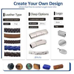 Bracciale Archy Trendy da uomo placcato oro 18K con onice nera e ematite, perline esagonali sfaccettate in acciaio inossidabile opaco - Regalo - Product Image 5