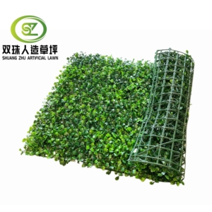 Mur décoratif d'herbe verte de panneau de mur de <span class=keywords><strong>plante</strong></span> artificielle en plastique de bas entretien <span class=keywords><strong>pour</strong></span> le <span class=keywords><strong>balcon</strong></span> - Product Image 1