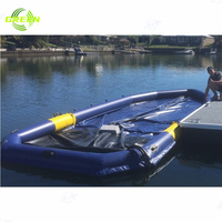 Bateau pneumatique flottant pour travaux en état de chantier à vendre