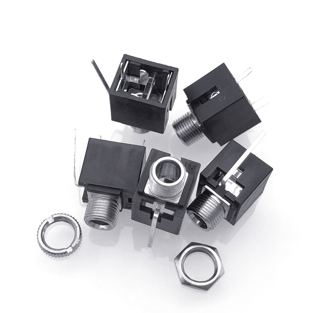 Dip Laptop Audio Jack 3.5mm Pcb Mount Connector 3.5mm Audio Socket