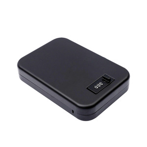 Heavy Steel Construction Portable Handgun Safe Box Combination Digital Car Safe Box Gun Safe For Pistol