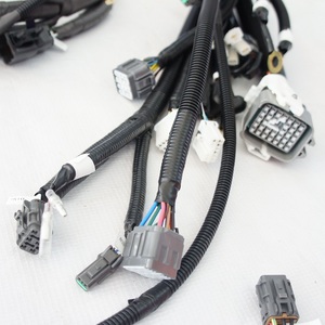 China Custom Cable Assembly Automotive Control Cable Assemblies Excavator Wire Harness - Product Image 5