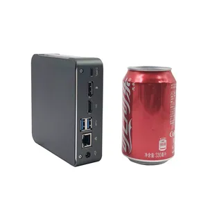 MU01 a prueba de polvo y resistente al agua Mini PC Gaming Zero Noise Fanless Portable Mini PC Con baja potencia y tamaño de bolsillo pequeño enchufe de EE. UU. - Product Image 6