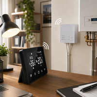 Thermostat intelligent pour chaudière avec WiFi et contrôle sans fil RF, régulateur de température numérique pour systèmes de chauffage domestique