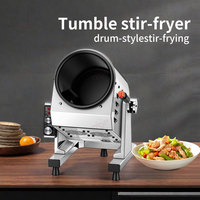 Restaurant Automatische Elektrische Gebakken Rijst Wok Intelligente Roerbakrobot Commerciële Kookmachine
