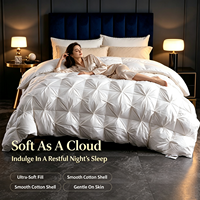 ChamXue couette couette en duvet d'oie classe hôtel écologique couette d'hiver en duvet d'oie blanche couette en plumes de canard douce et confortable