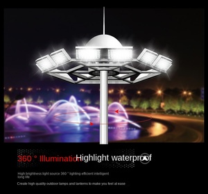 เสาไฟกลางเสาสูง25-40ม. ดีไซน์ทันสมัยสำหรับท่าเรือหรือสนามบิน - Product Image 4